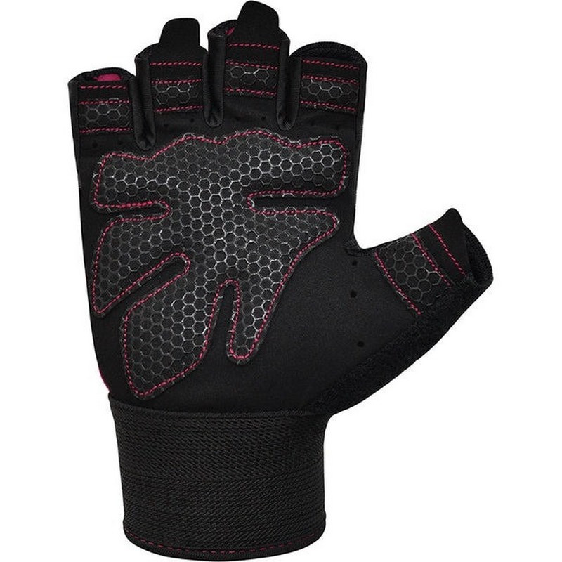 Рукавички для фітнесу W1 Half RDX Inc Limited WGA-W1HP-M Pink, M