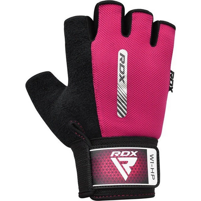 Рукавички для фітнесу W1 Half RDX Inc Limited WGA-W1HP-M Pink, M