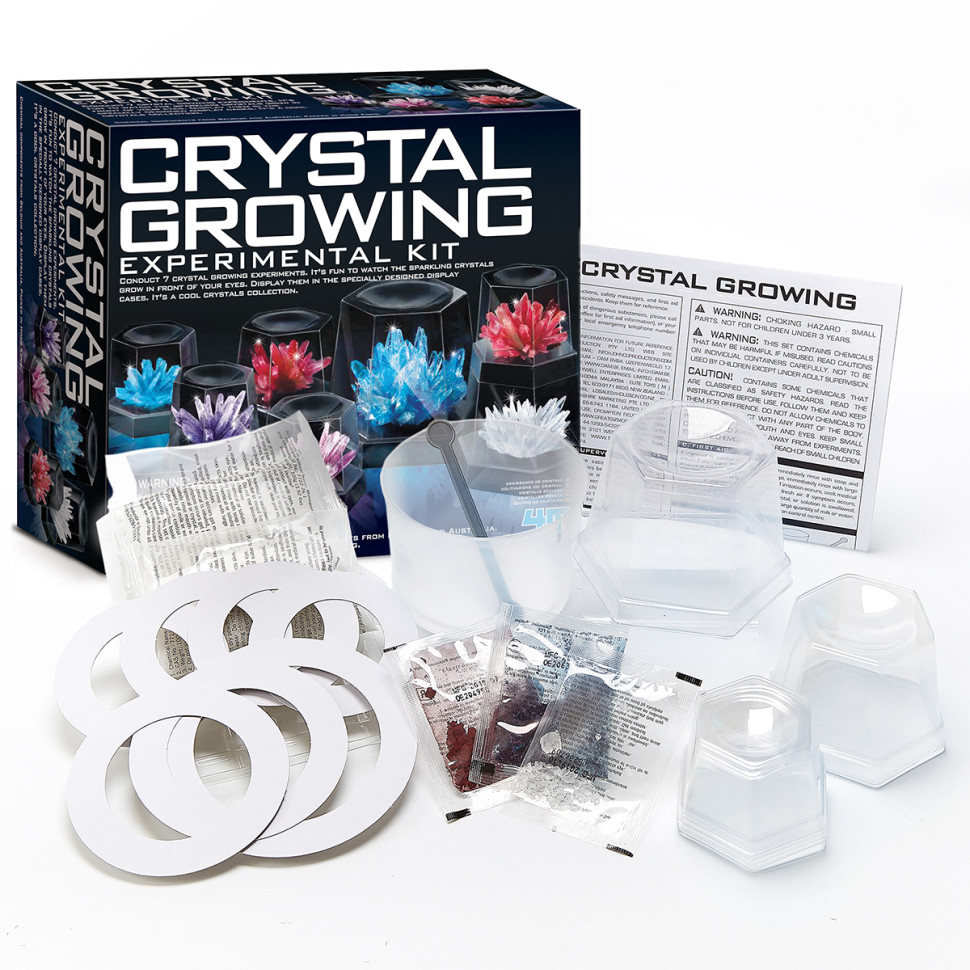 Набір для дослідів із кристалами 4M 00-03915/EU серія Crystal Growing