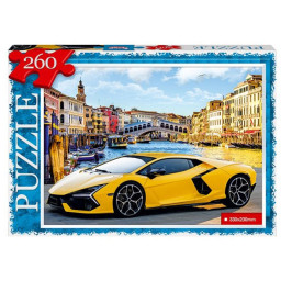 Пазл классический "Спорткар" Danko Toys С260-14-16, 260 элементов