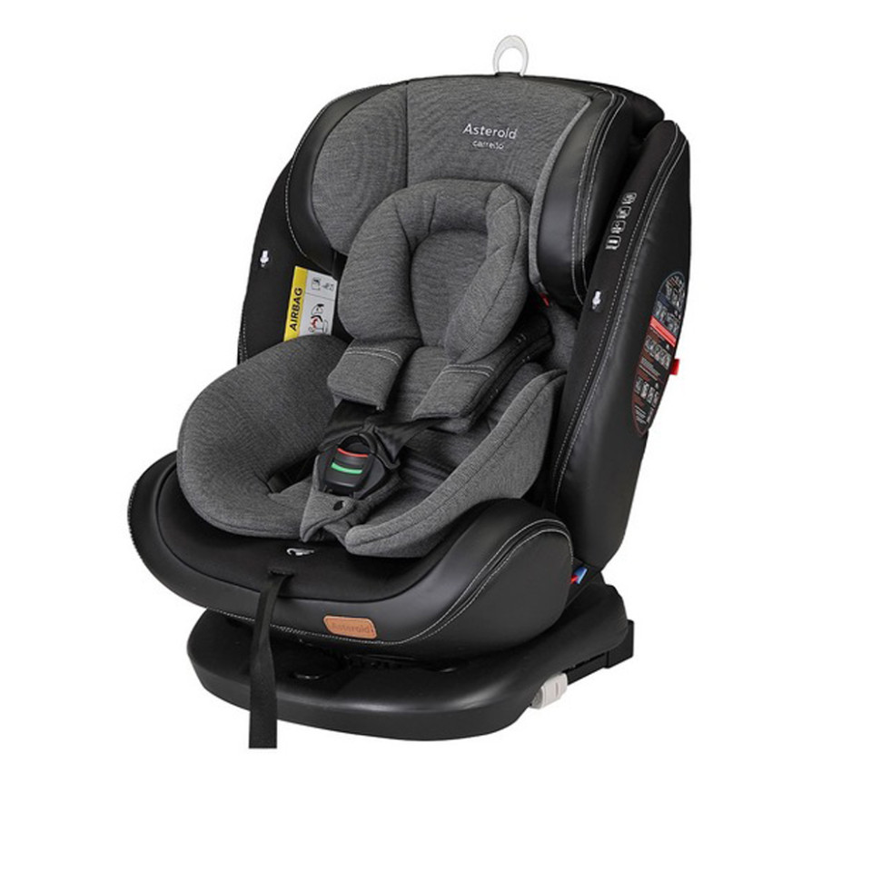 Автокрісло дитяче Asteroid CARRELLO CRL-12801/2 Magnet Gray 0+1/2/3 ISOFIX 