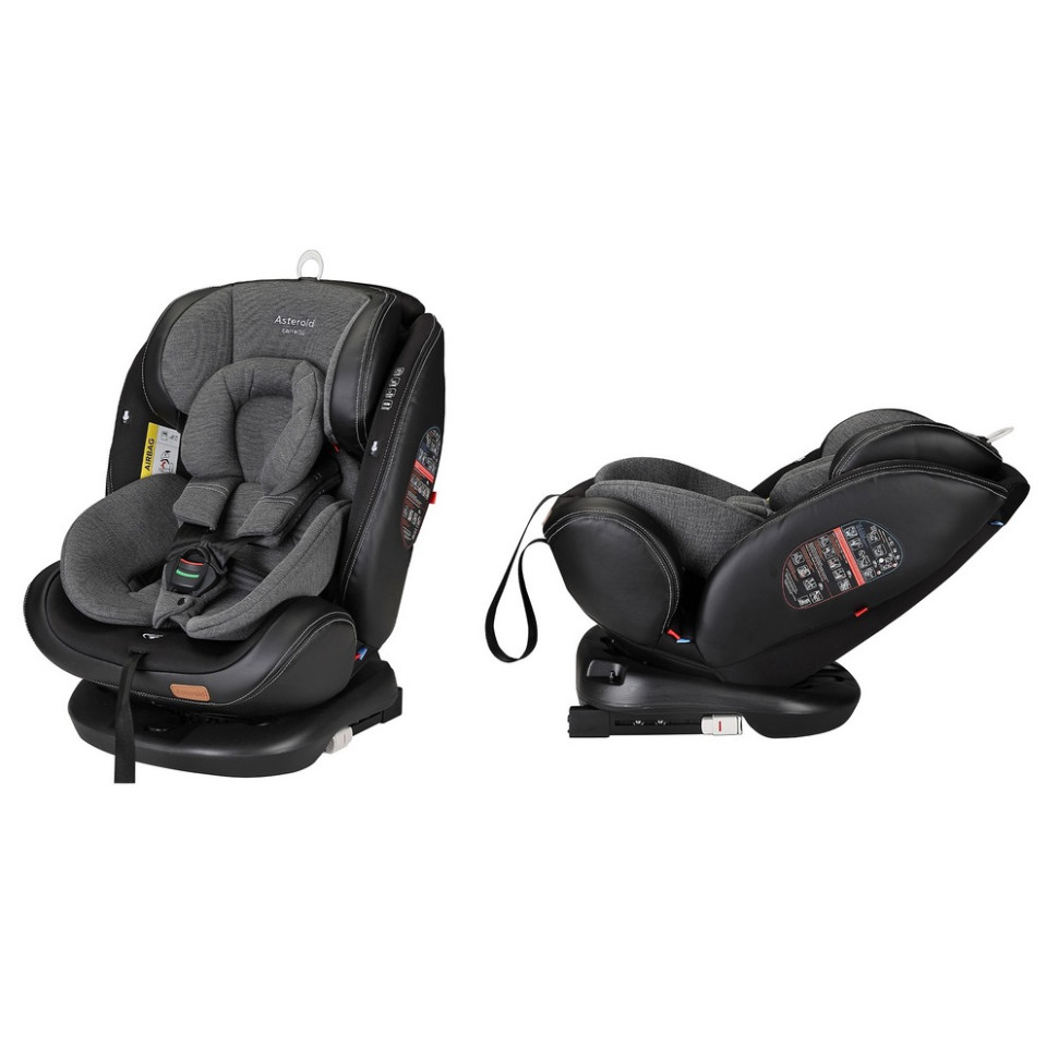 Автокрісло дитяче Asteroid CARRELLO CRL-12801/2 Magnet Gray 0+1/2/3 ISOFIX 