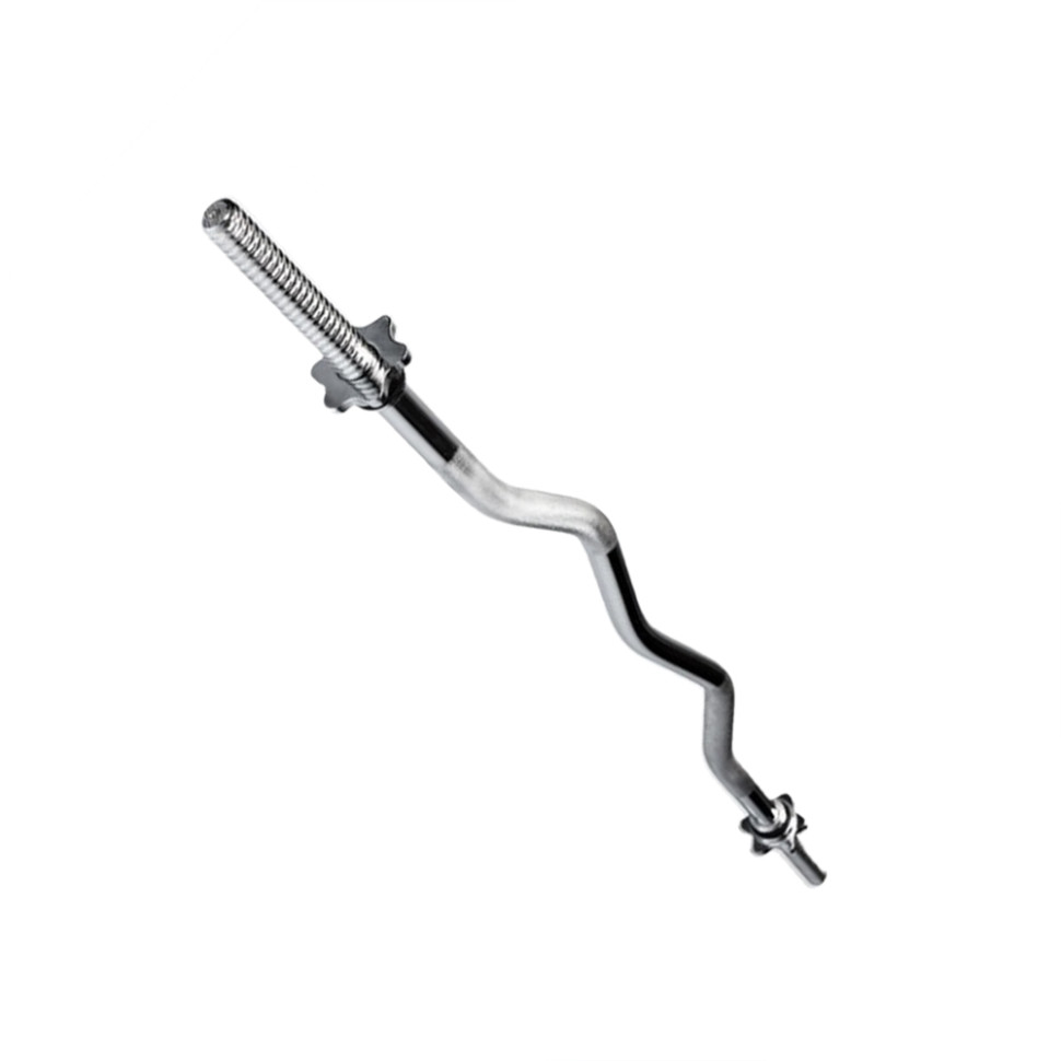 Гриф для штанги W-образный EasyFit EF-8061, 1.2 м Ø 28 мм