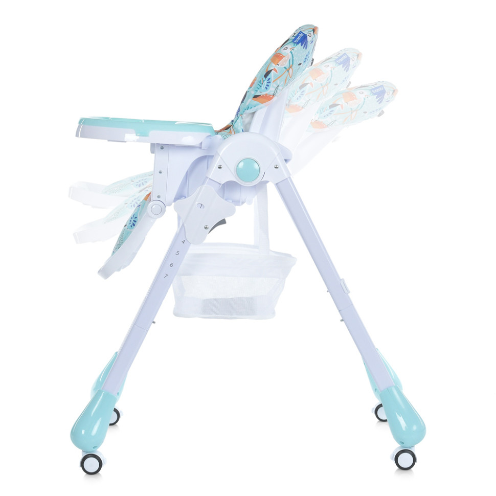 Стульчик для кормления Bambi M 3233 Toucan Mint высота регулируется