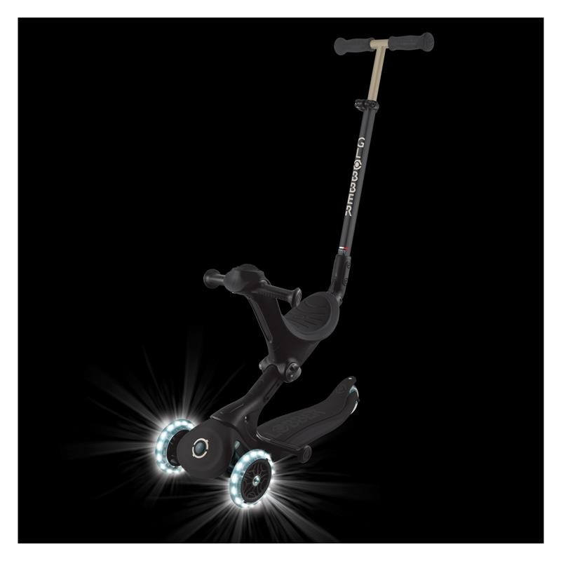 Дитячий триколісний самокат GO UP DELUXE LIGHTS 5 в 1 GLOBBER 646-720-2 до 50 кг