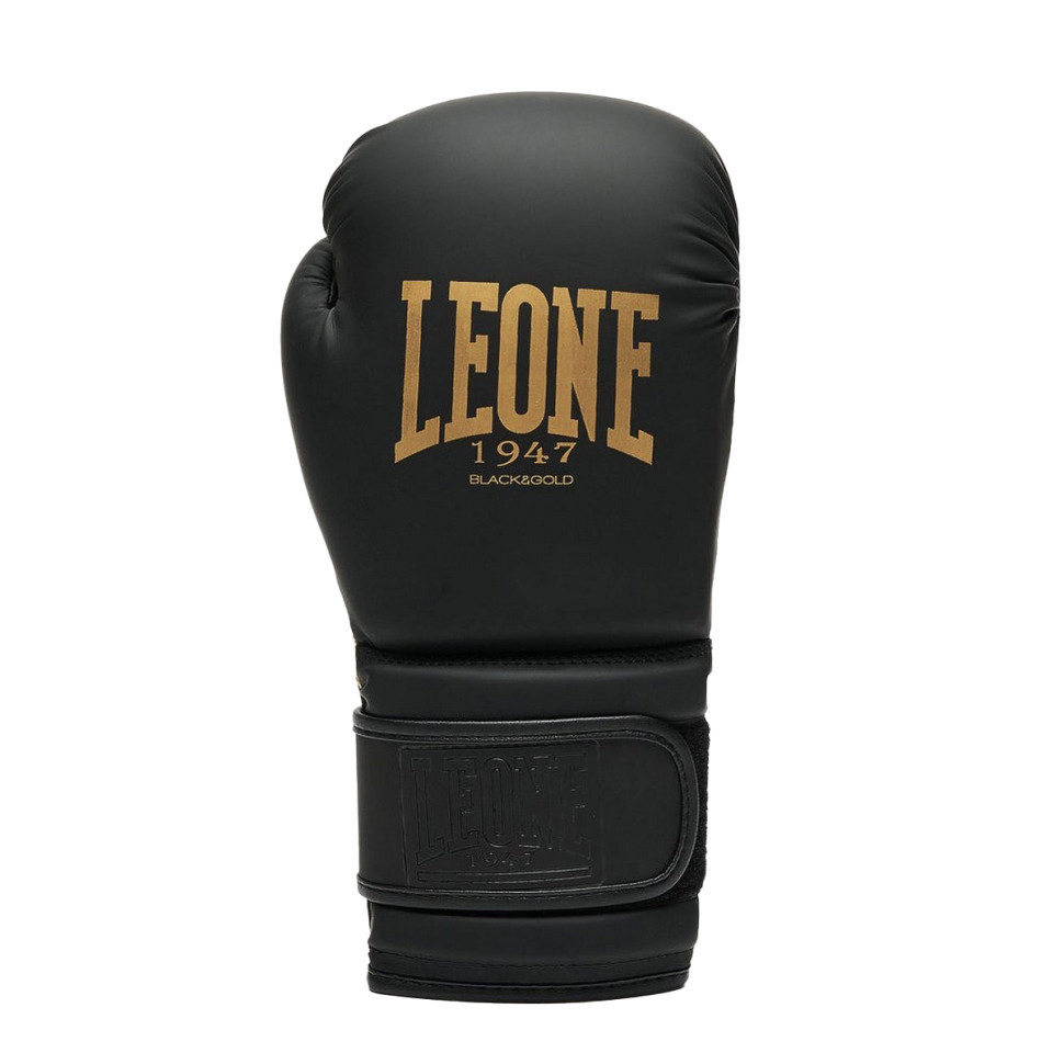 Боксерські рукавиці GN059D Leone GN059D_Bl/Gold_12oz 12 унцій (капа в комплекті)