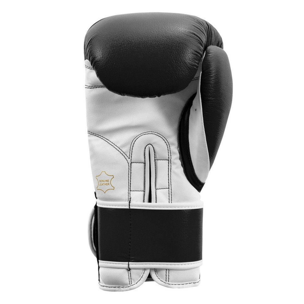 Боксерские перчатки Boxing Pro Style Leather Gloves 3.0 TITLE TVVTG3 14 BK/WH 14 унций (бинты в комплекте)