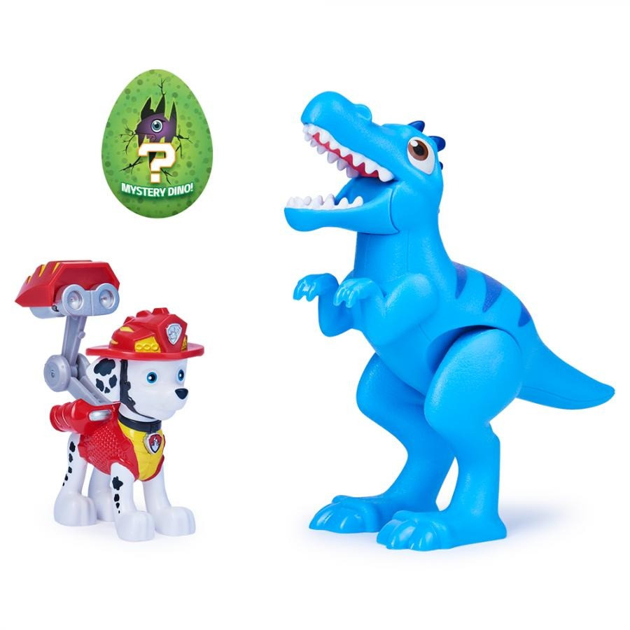 Колекційна фігурка Paw Patrol SM17706/1646 цуценяти Маршала з динозавром (серія Діно-місія)