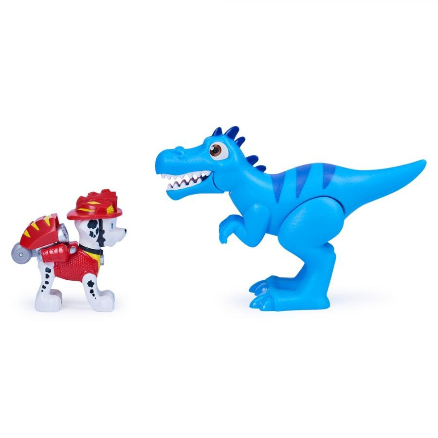 Колекційна фігурка Paw Patrol SM17706/1646 цуценяти Маршала з динозавром (серія Діно-місія)