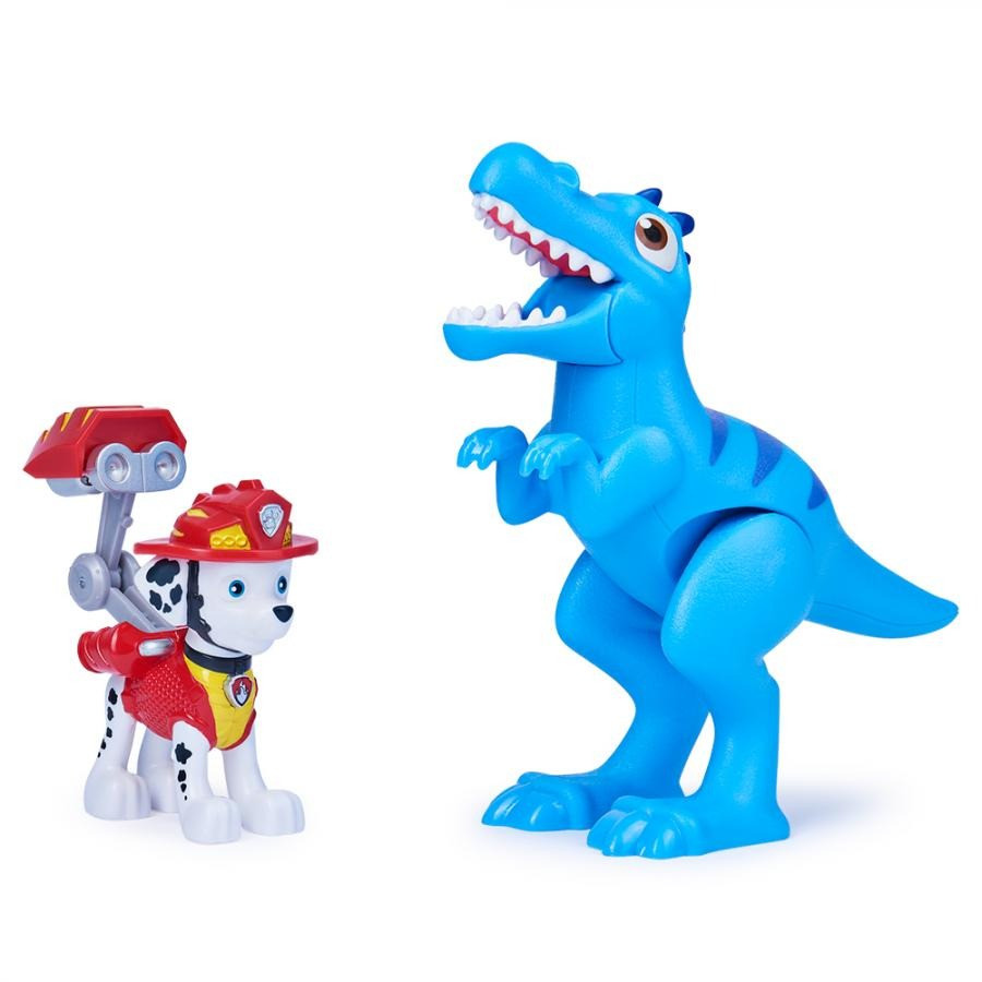 Колекційна фігурка Paw Patrol SM17706/1646 цуценяти Маршала з динозавром (серія Діно-місія)