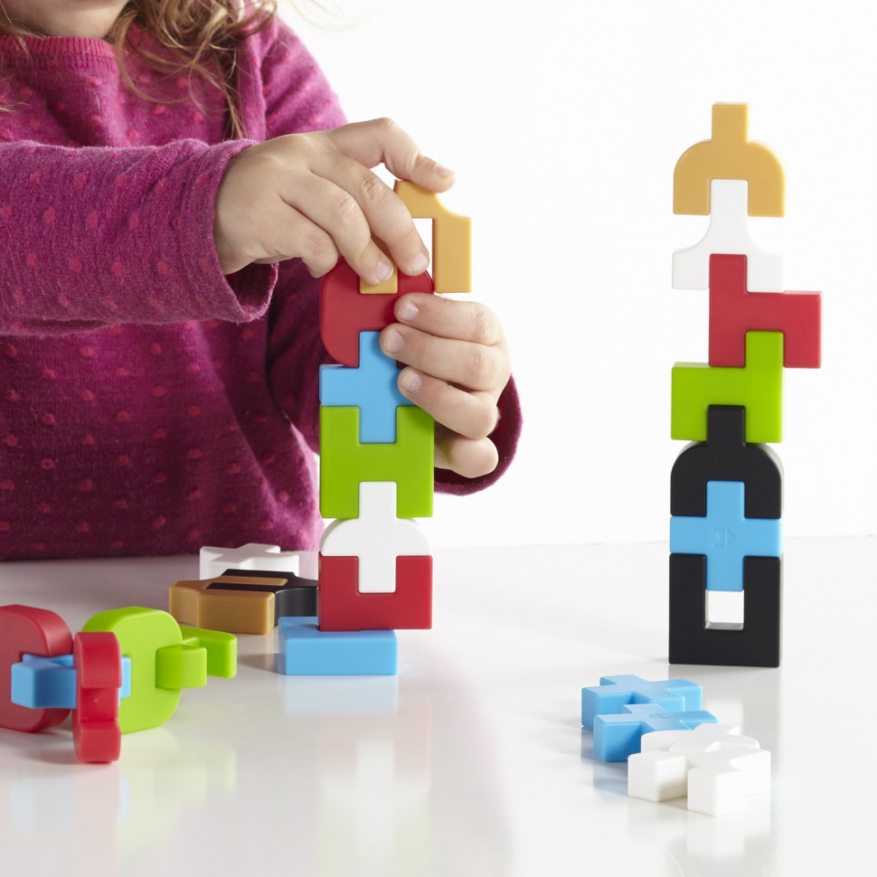 Конструктор IO Blocks Guidecraft G9600 с дополненной 3D реальностью, 76 деталей