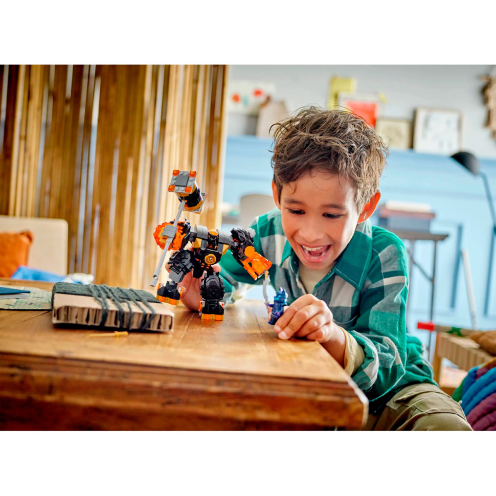 Конструктор LEGO NINJAGO Робот земной стихии Коула 71806, 235 деталей