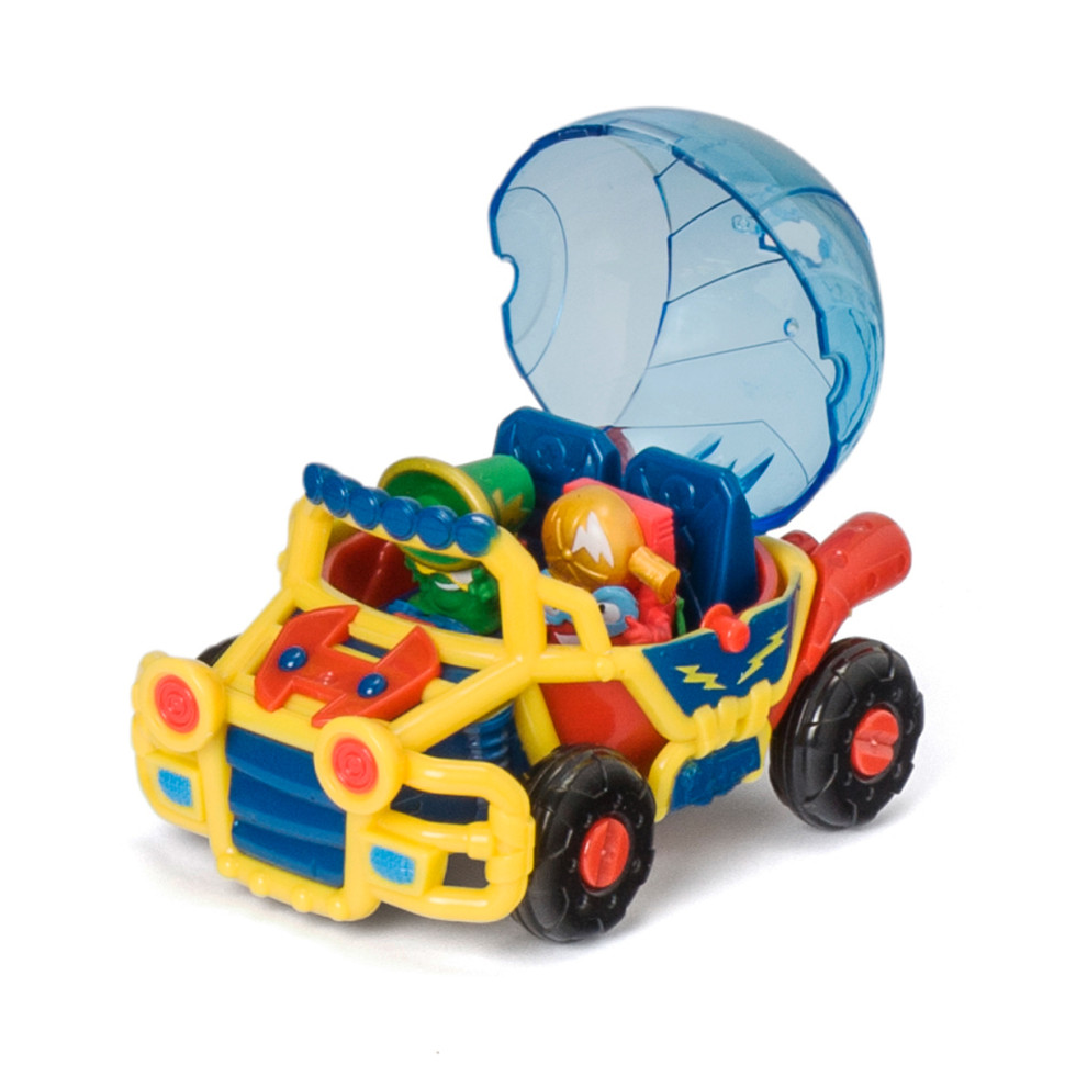 Игровой набор Штаб-квартира Superthings S SPSTSP112IN40 штаб, машина, 3 фигурки