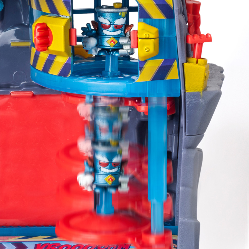 Игровой набор Штаб-квартира Superthings S SPSTSP112IN40 штаб, машина, 3 фигурки