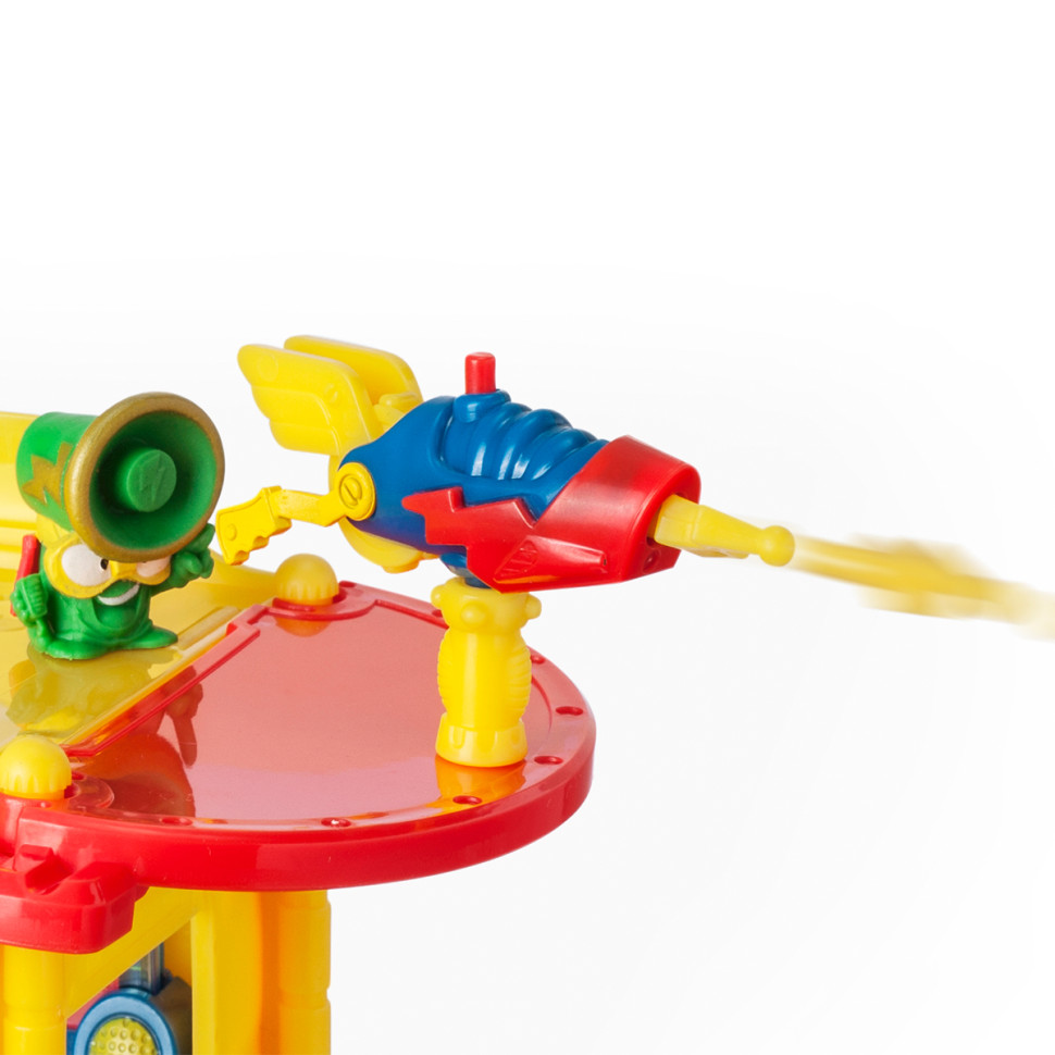 Игровой набор Штаб-квартира Superthings S SPSTSP112IN40 штаб, машина, 3 фигурки