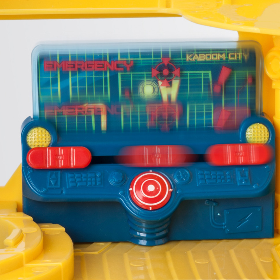 Игровой набор Штаб-квартира Superthings S SPSTSP112IN40 штаб, машина, 3 фигурки