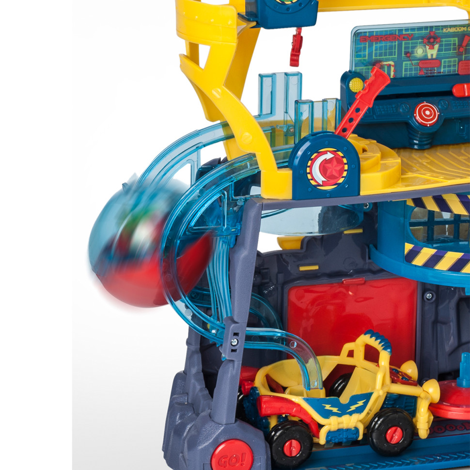 Игровой набор Штаб-квартира Superthings S SPSTSP112IN40 штаб, машина, 3 фигурки