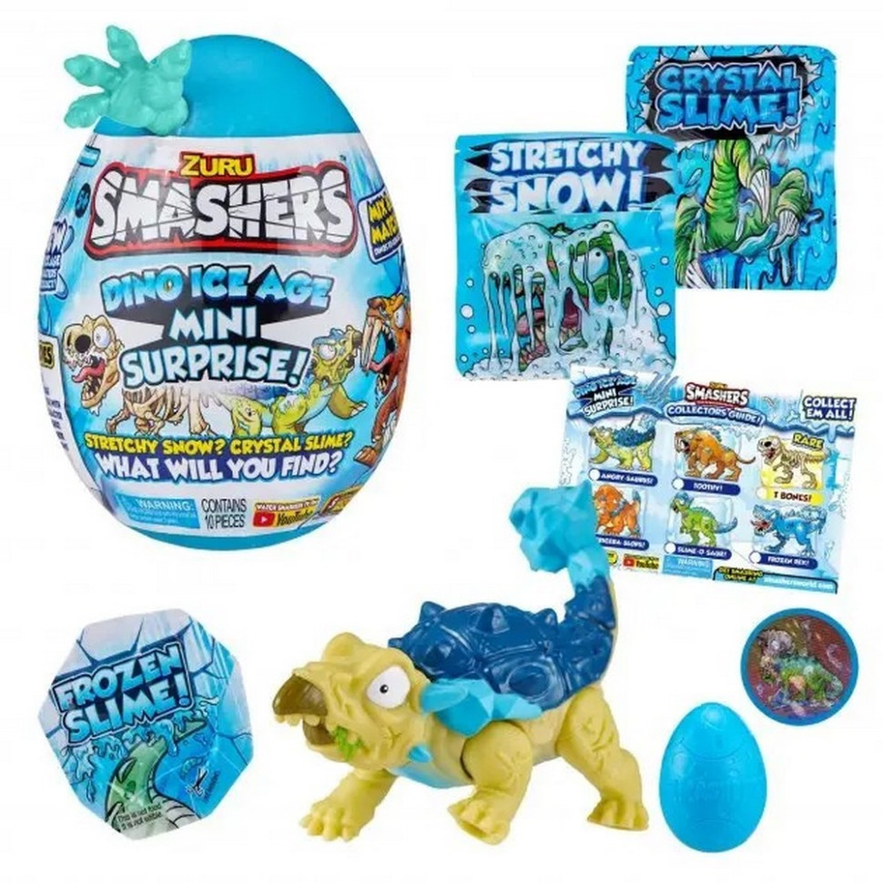 Ігровий набір SMASHERS 7456D, Ice Age Small з аксесуарами