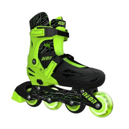 Дитячі ролики Inline Neon NT08G4 розмір 34-37 зелений