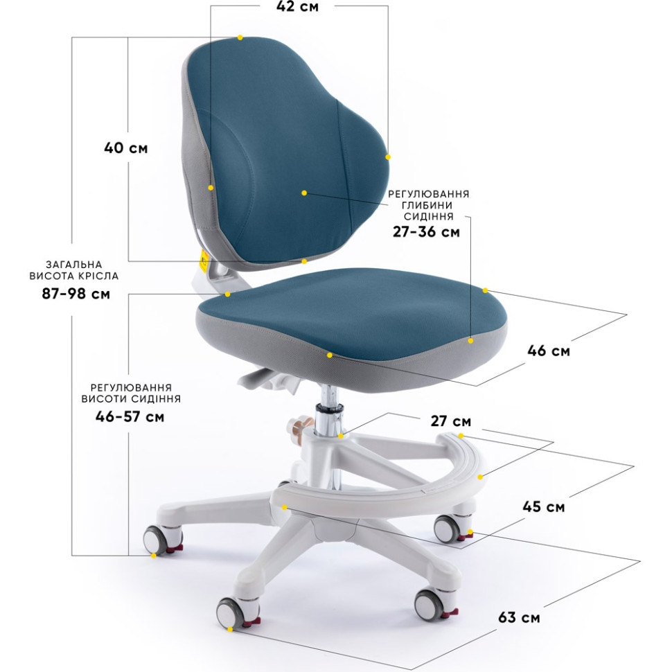 Детское кресло Mio Classic Evo-Kids Y-405 DB, Dark blue