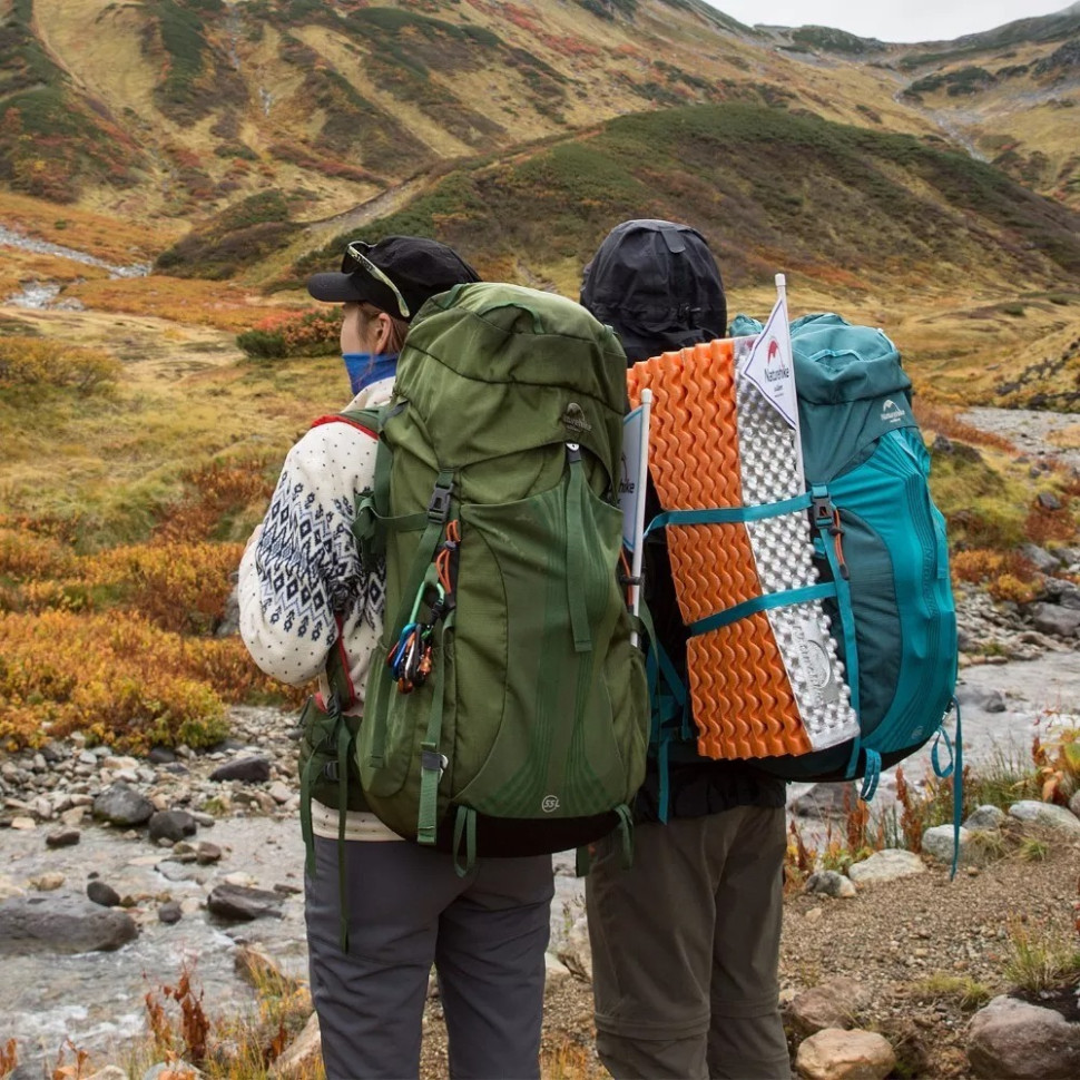 Рюкзак туристический NH16Y020-Q Naturehike 6927595787908, 55 л, зеленый