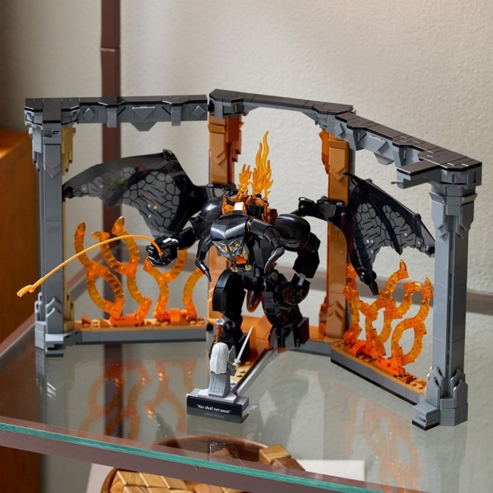 Конструктор Icons Властелин колец: Балрог. Книжный уголок LEGO 10367, 1201 деталь
