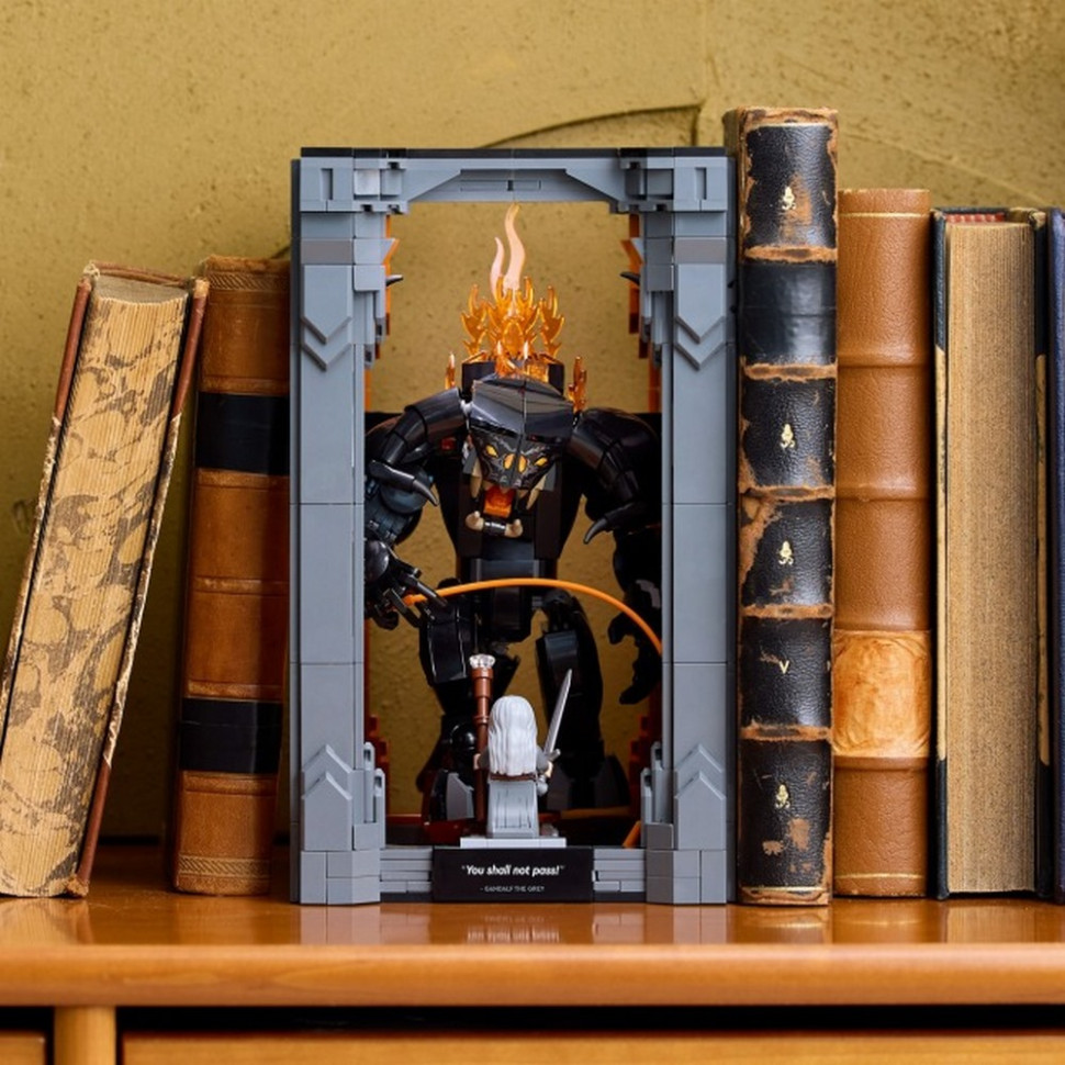Конструктор Icons Властелин колец: Балрог. Книжный уголок LEGO 10367, 1201 деталь