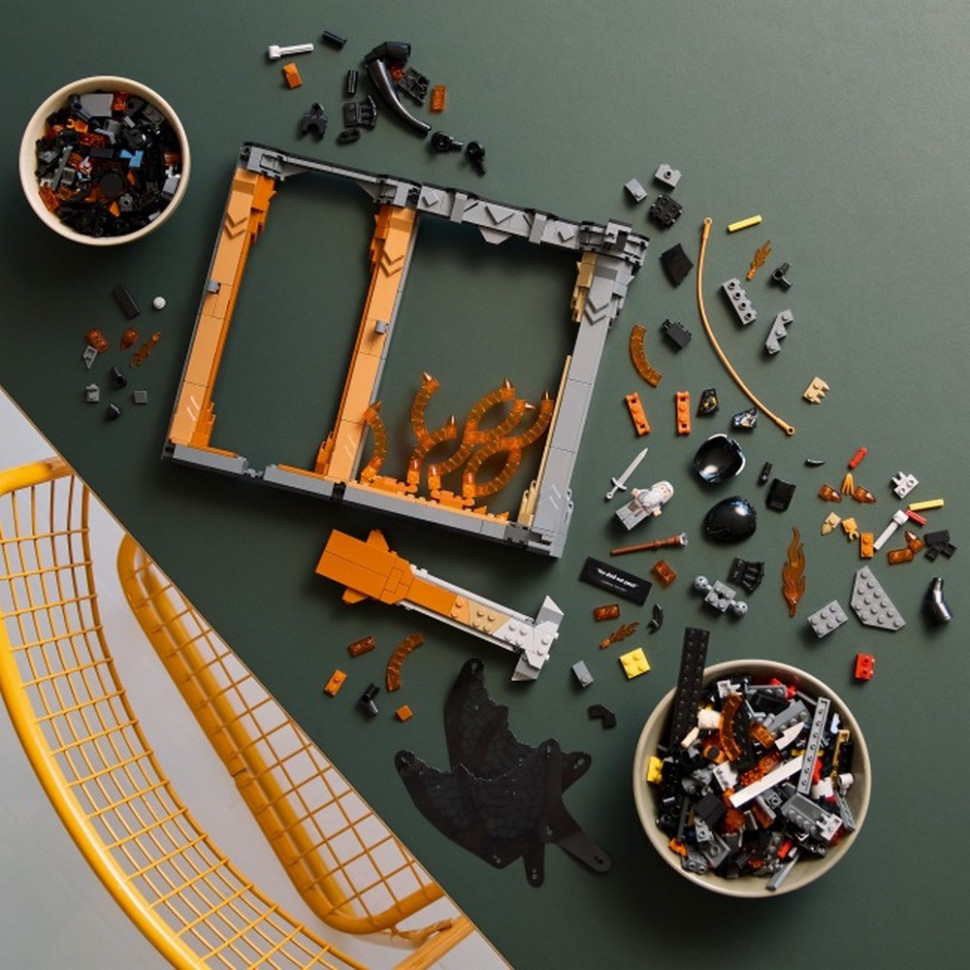 Конструктор Icons Властелин колец: Балрог. Книжный уголок LEGO 10367, 1201 деталь