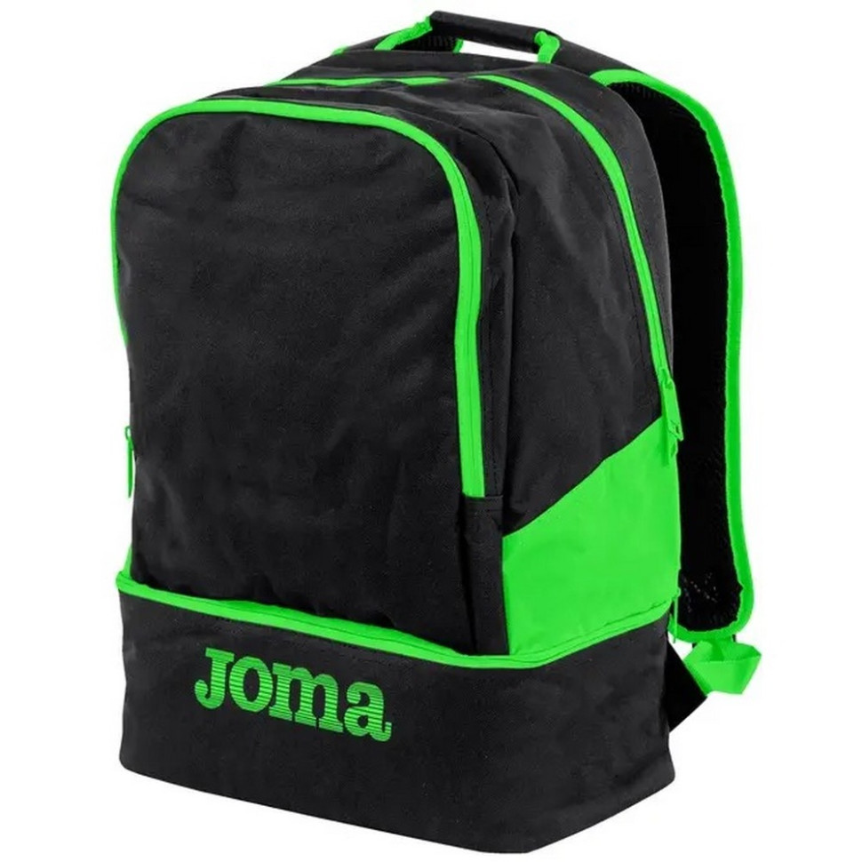 Рюкзак ESTADIO III Joma 00000016746 черно-салатовый 46 х 32 х 20 см