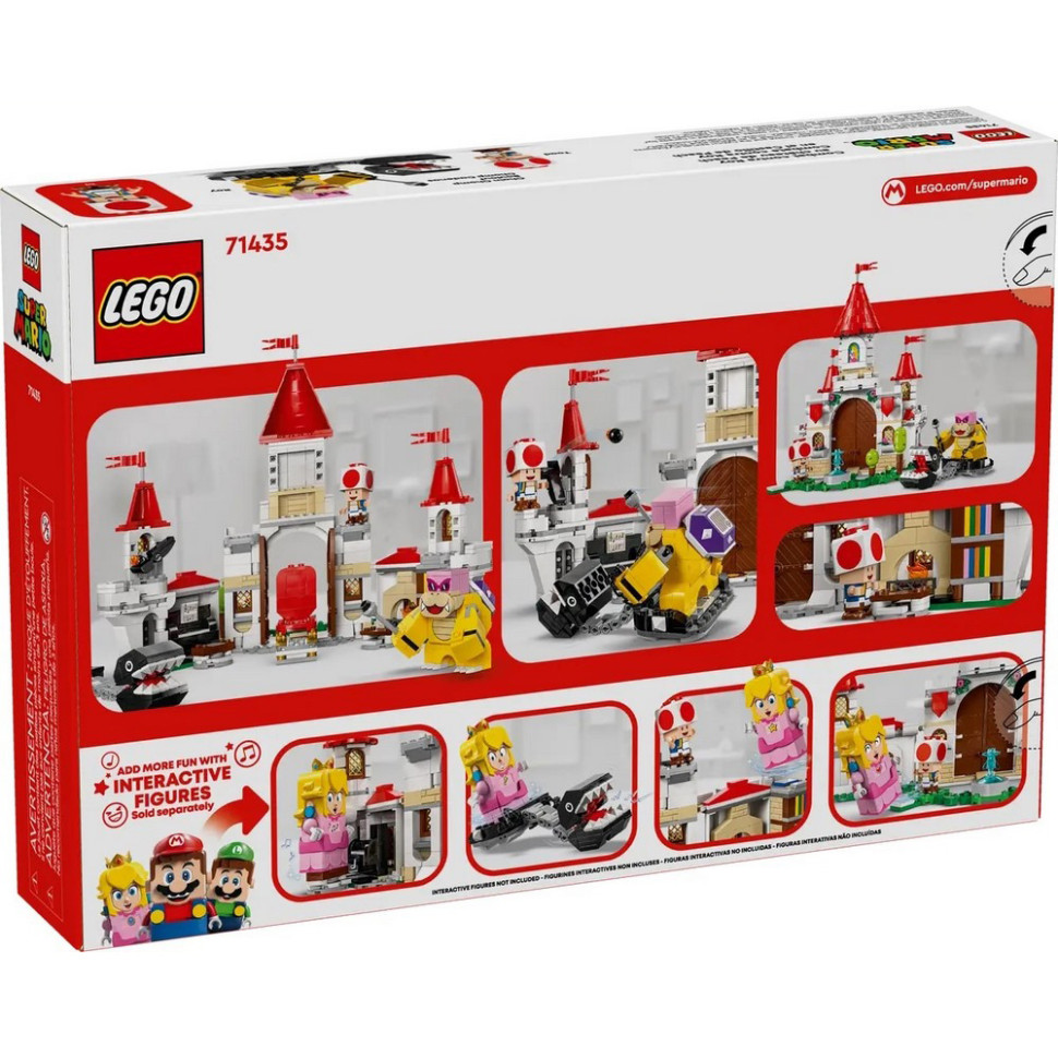 Конструктор Super Mario Битва с Роем у замка Печь LEGO 71435, 738 деталей