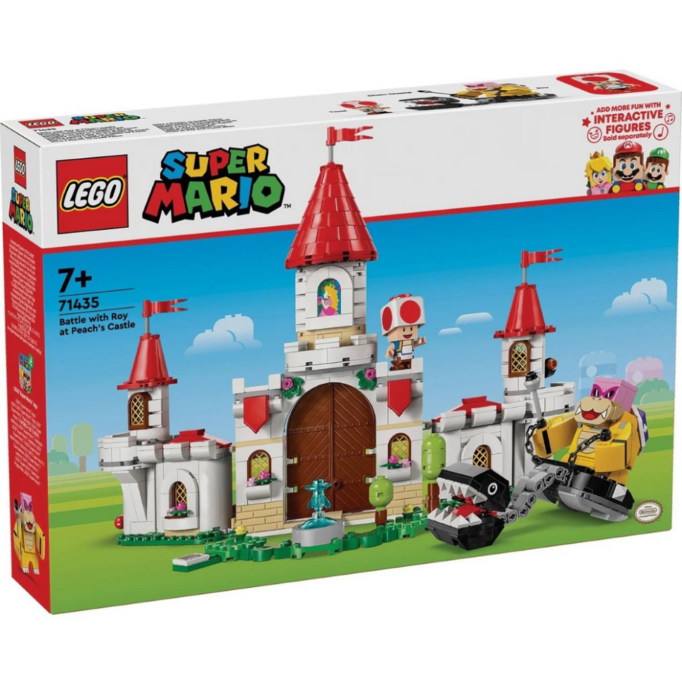 Конструктор Super Mario Битва с Роем у замка Печь LEGO 71435, 738 деталей