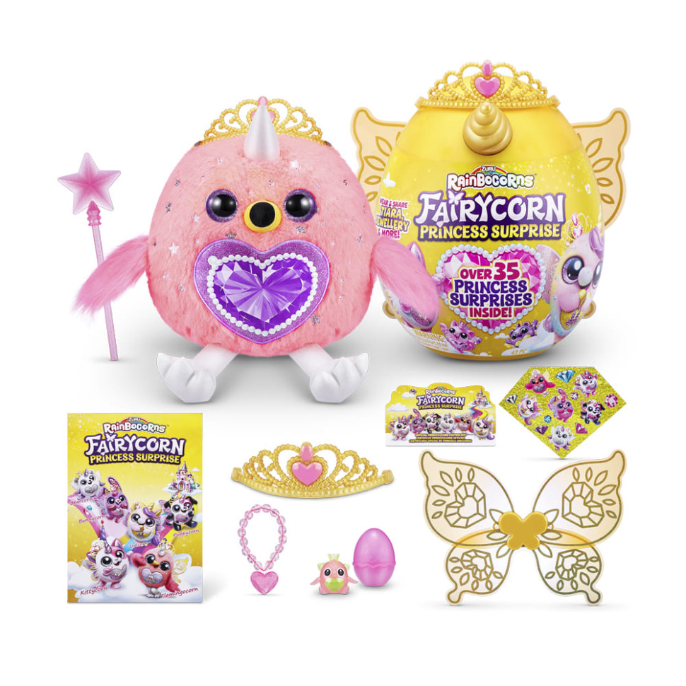 Мягкая игрушка-сюрприз Rainbocorns-B 9281B серия Fairycorn Princess