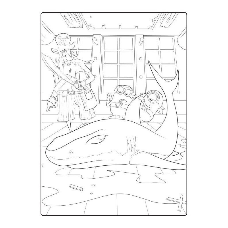 Розмальовка Посіпаки 