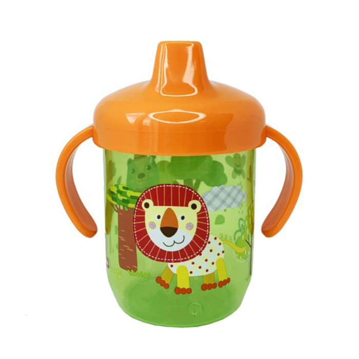 Поїльник дитячий Mega Zayka MGZ-0305(Green) Лев 200 мл