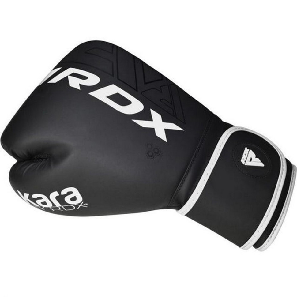 Боксерські рукавиці F6 Kara Matte RDX Inc Limited BGR-F6MW-12OZ, White 12 унцій (капа в комплекті)