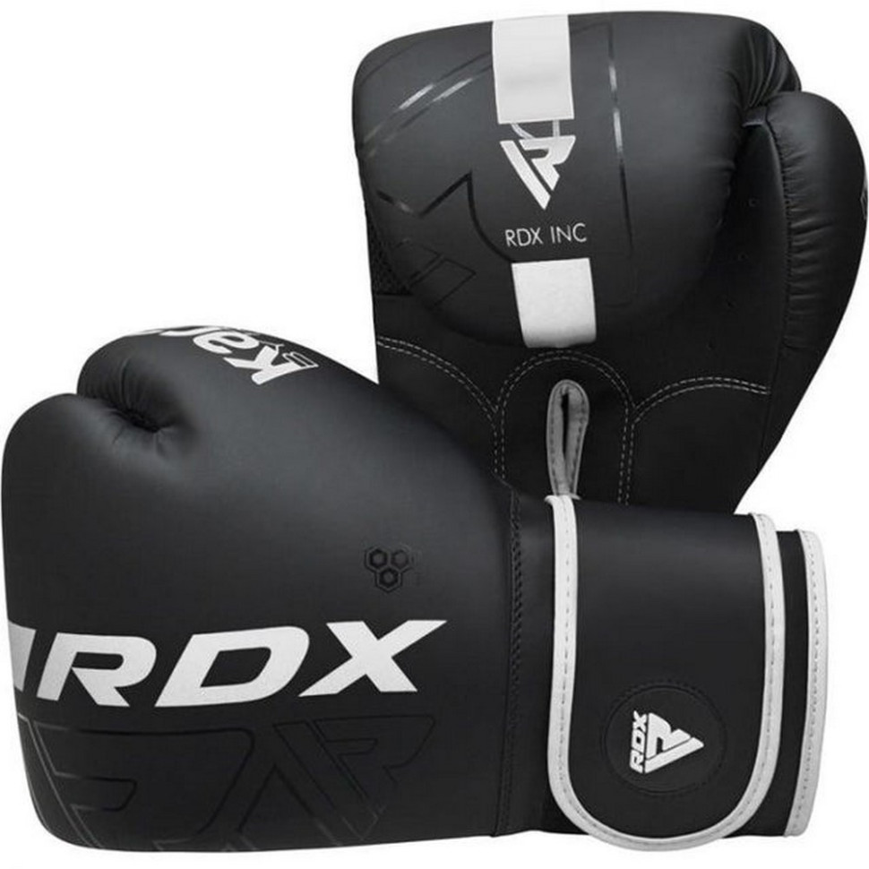 Боксерські рукавиці F6 Kara Matte RDX Inc Limited BGR-F6MW-12OZ, White 12 унцій (капа в комплекті)