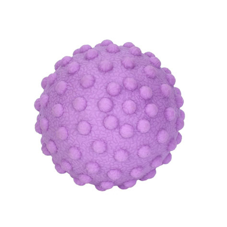 М'яч масажний для йоги/фітнесу Bambi MS 4191(Violet) текстурний, TPR, 5 см, 65 грам