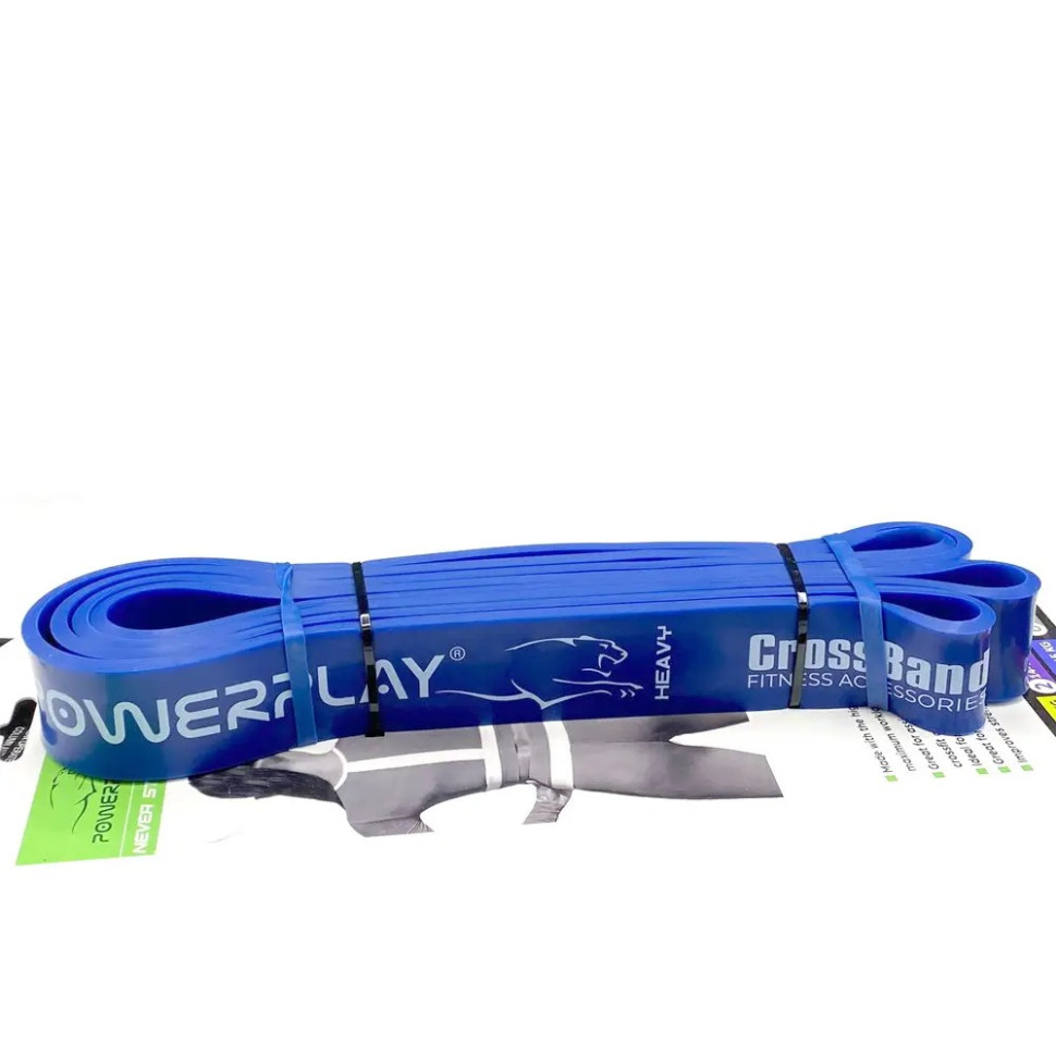 Резинка для тренировок PowerPlay PP_4115_Blue_(20-45kg), Синяя