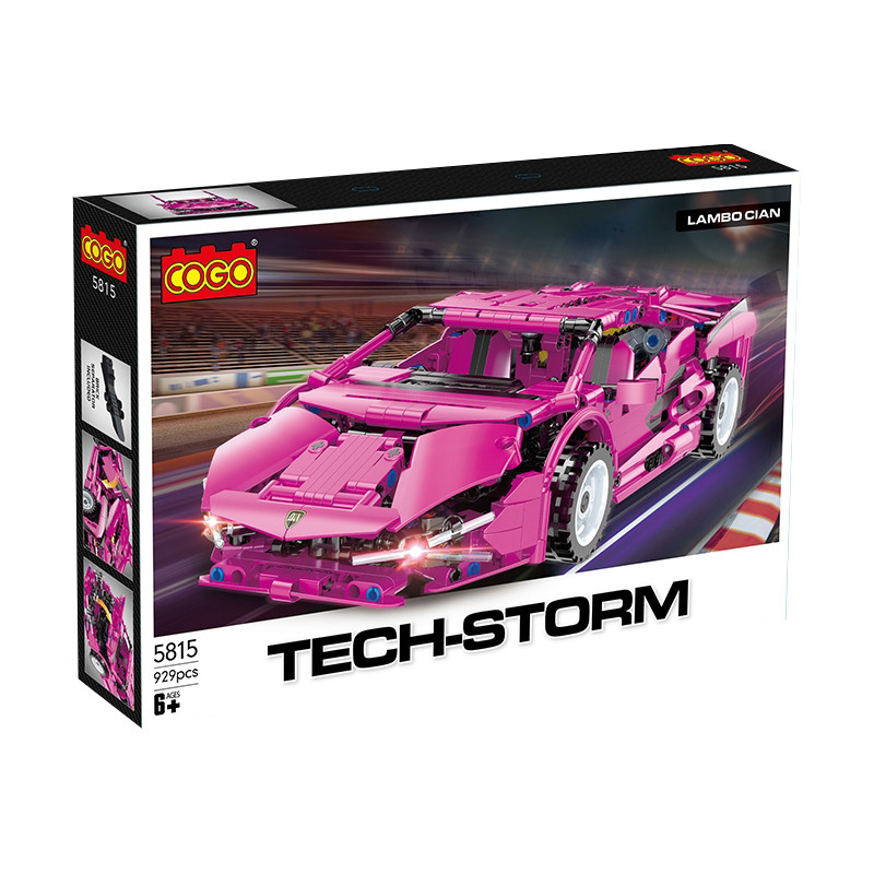 Конструктор «Автомобілі» TECH-STORM Ламборджині COGO 5815CG 929 елементів