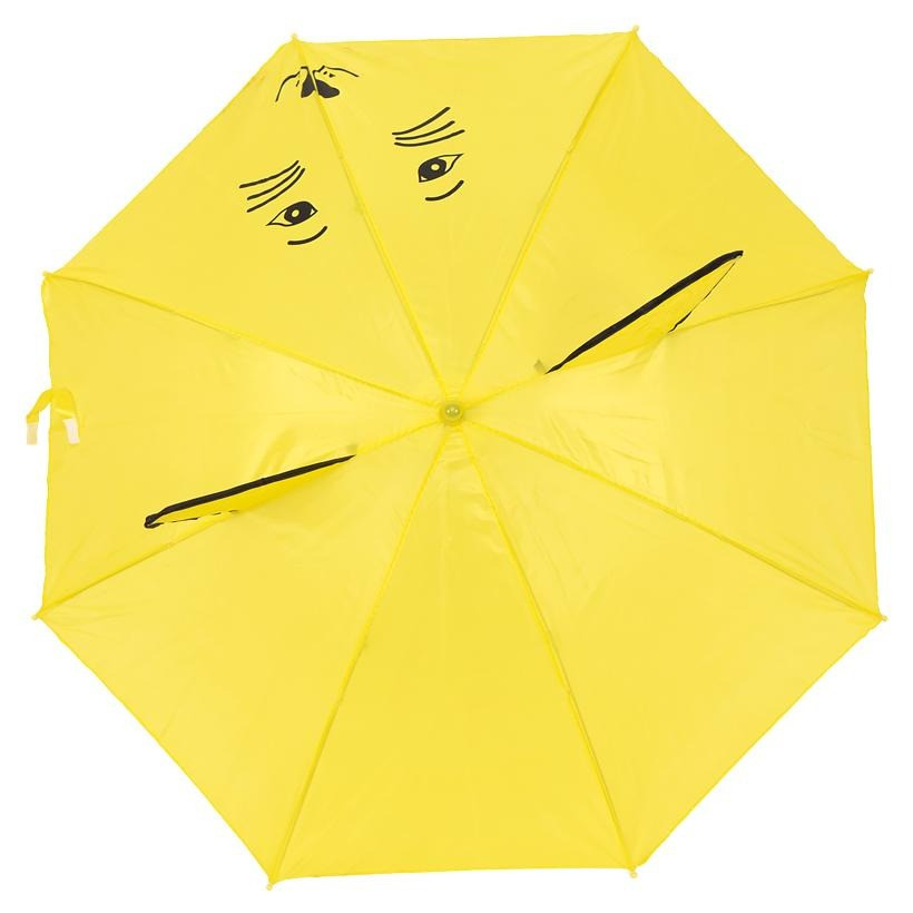 Детский зонт-трость с ушками Bambi SY-13(Yellow) 60 см