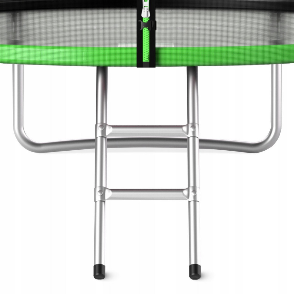 Батут з внутрішньою сіткою Classic 4FIZJO P-5907739314130 Black/Green 10FT 312 см