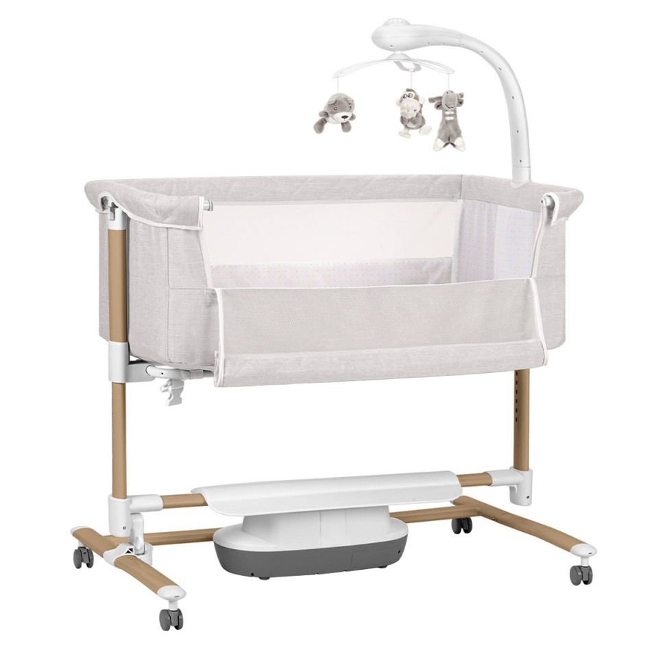Дитяче ліжечко-гойдалка 3 в 1 Bloom Carrello CRL-10304 Silk Beige
