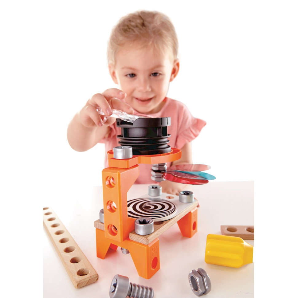 Конструктор Junior Inventor Оптическая лаборатория Hape E3034, 54 детали