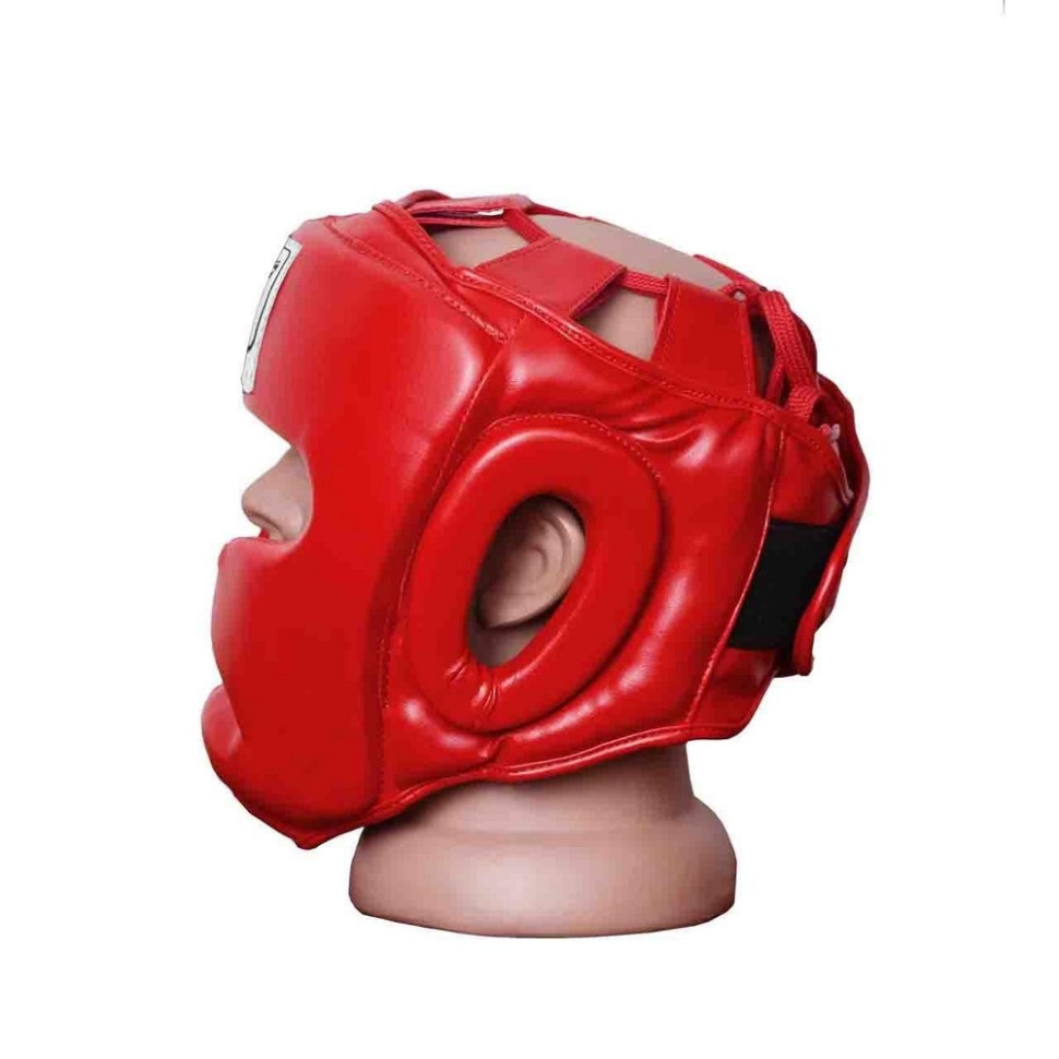 Боксерский шлем тренировочный PowerPlay PP_3043_S_Red, S