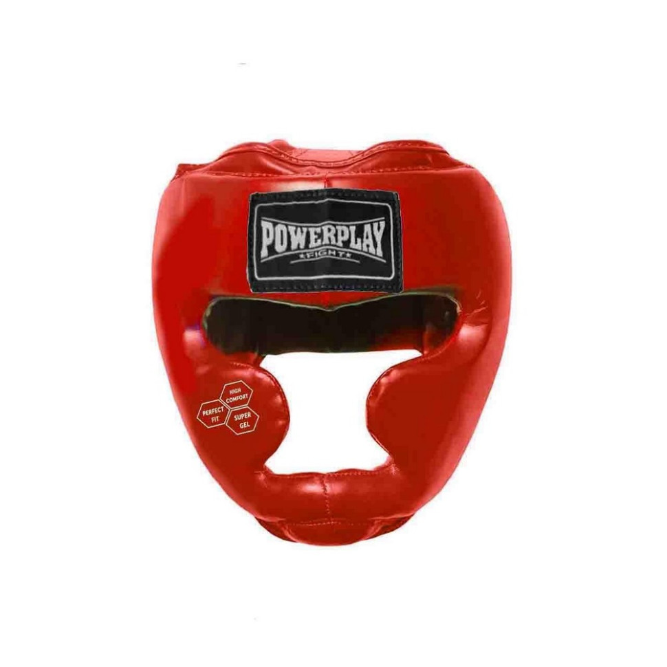 Боксерский шлем тренировочный PowerPlay PP_3043_S_Red, S