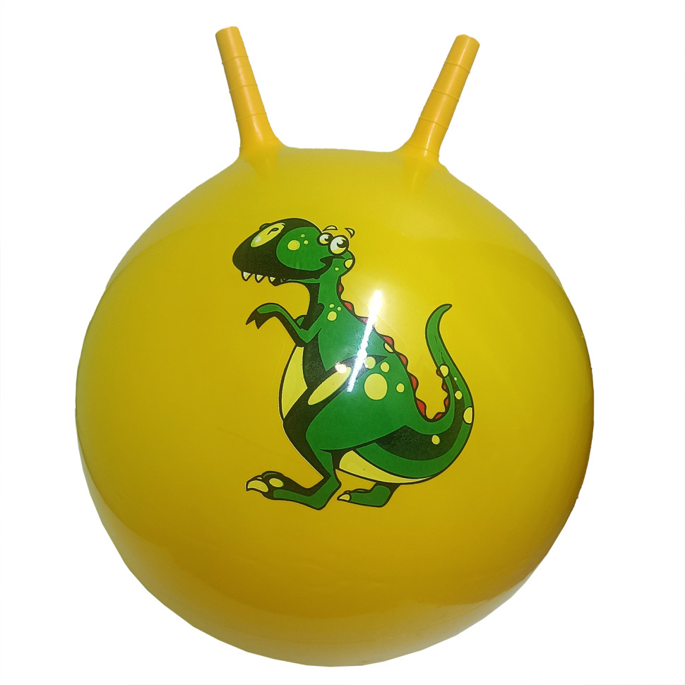 М'яч для фітнесу Bambi B5503 ріжки 55 см, 450 грам