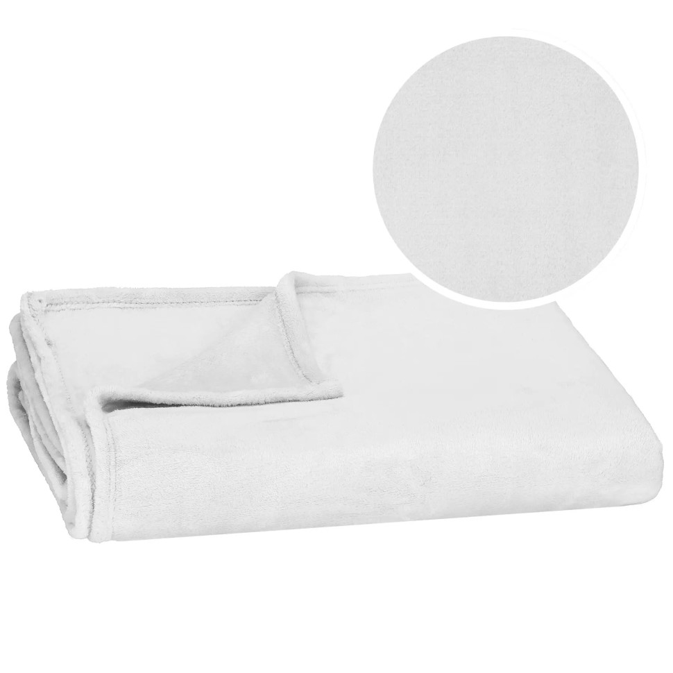 Плед-покрывало Luxurious Blanket Springos HA7196 серый 150x200 см