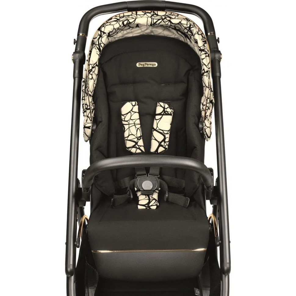 Коляска детская универсальная 2 в 1 Book Grafic Gold Peg Perego PACK-BOOK210000002
