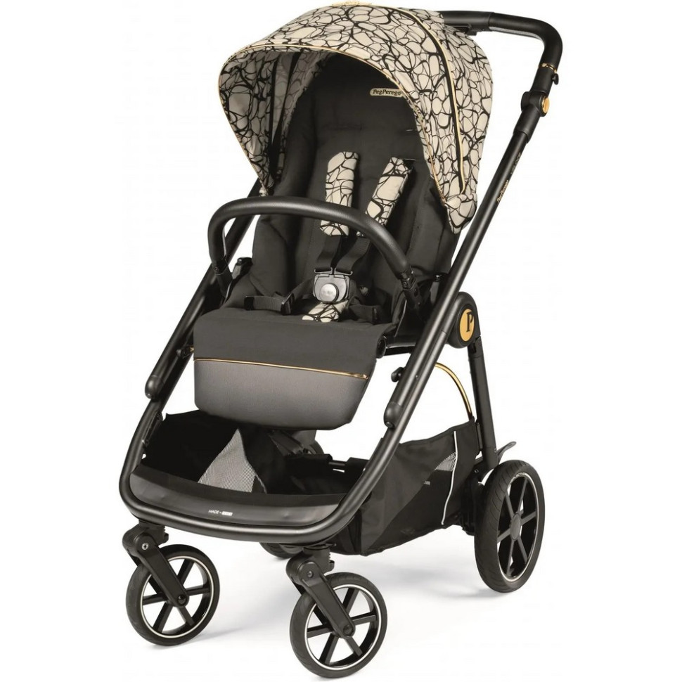 Коляска детская универсальная 2 в 1 Book Grafic Gold Peg Perego PACK-BOOK210000002