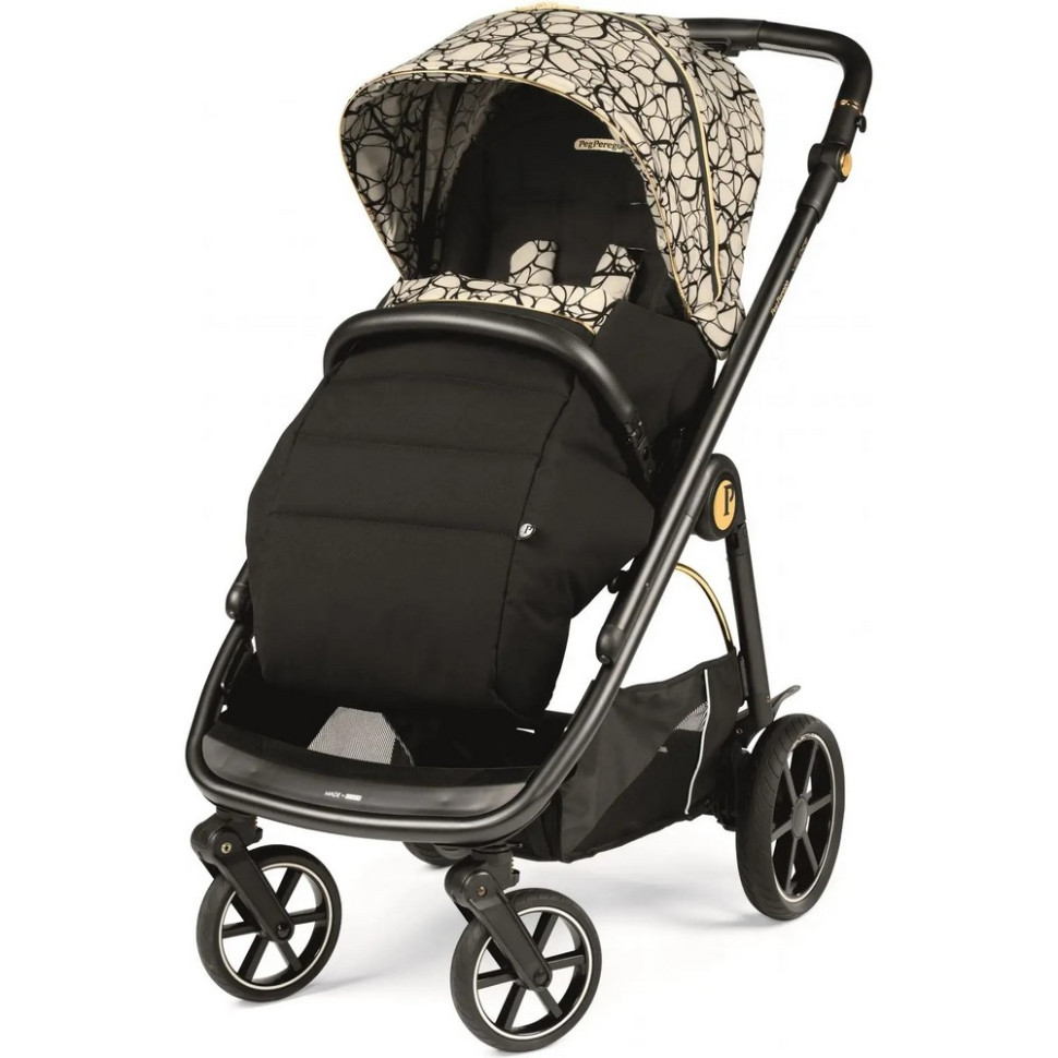 Коляска детская универсальная 2 в 1 Book Grafic Gold Peg Perego PACK-BOOK210000002